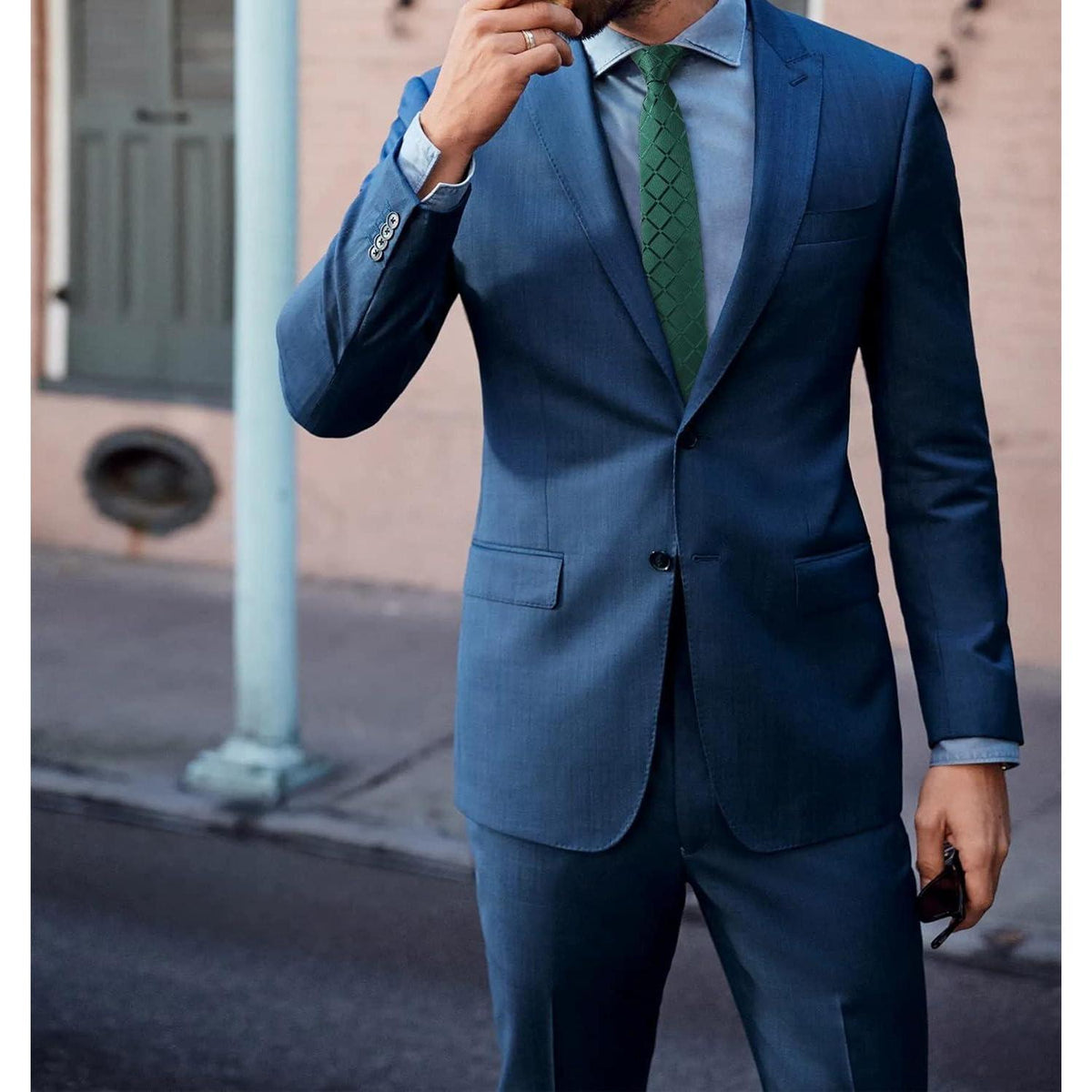 Herren Krawatte schmal 6cm Seide Paisley/Karriert/Gestreift für Business & Hochzeit