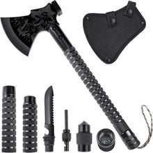 Multitool Survival Axt Spaltaxt Outdoor Messer Set 10 in 1