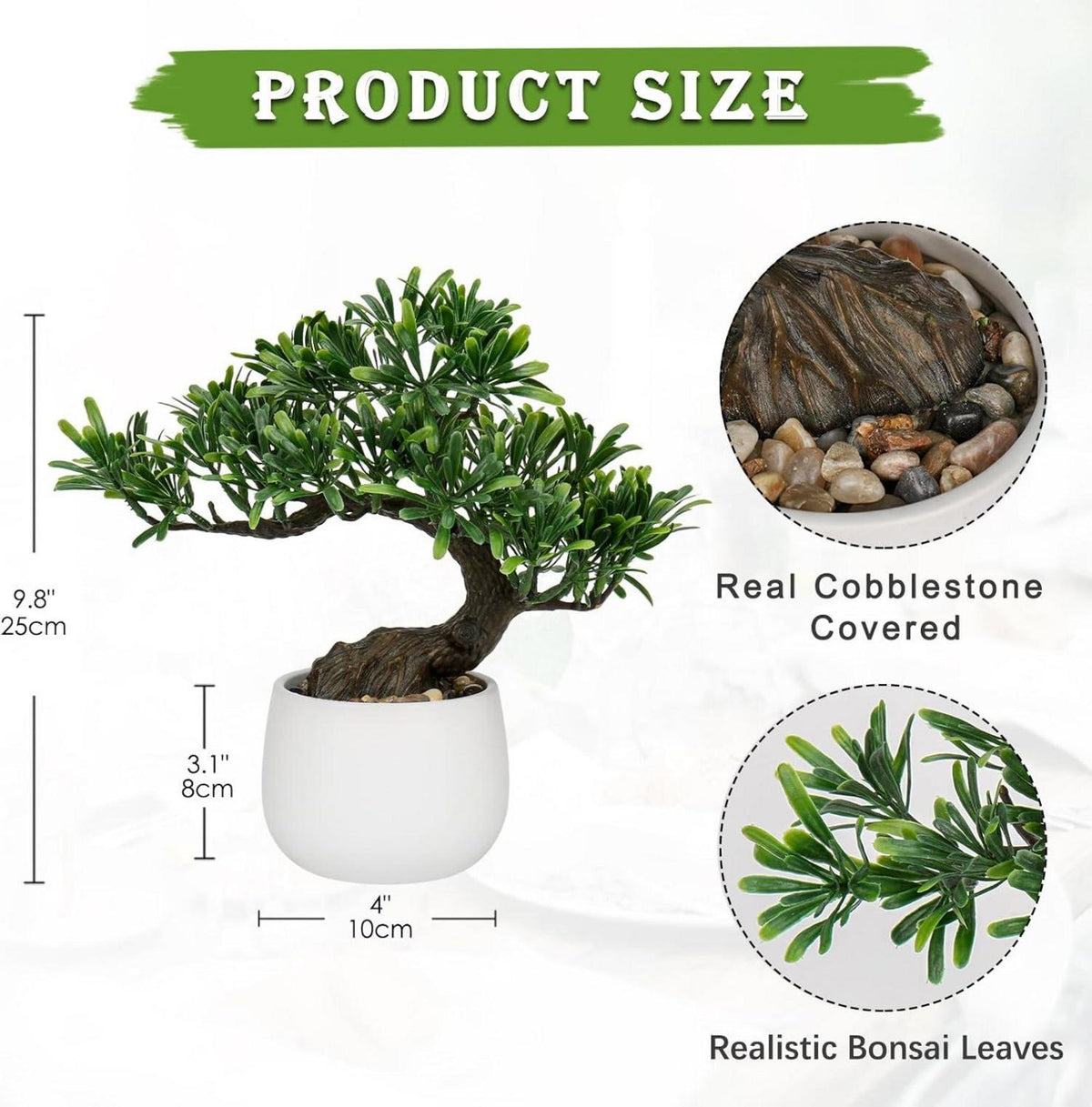 Kunstpflanze Bonsai Baum | Künstliche Pflanzen Aesthetic