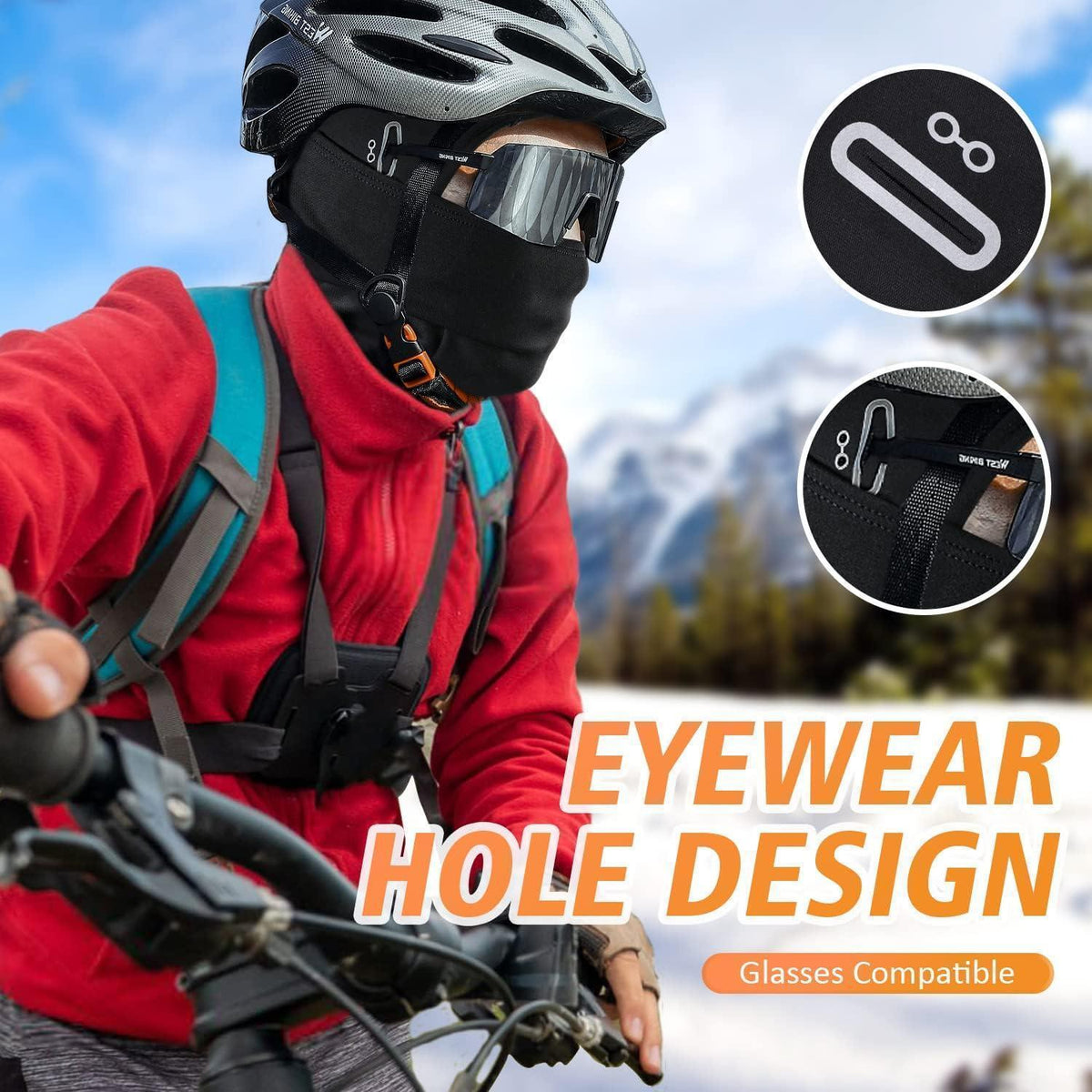 Winter Sturmhaube – Winddicht & Warm für Outdoor Aktivitäten