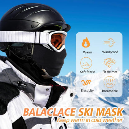 Winter Sturmhaube – Winddicht & Warm für Outdoor Aktivitäten