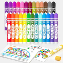 Dot Marker Set für Kinder, 26 Farben, auswaschbar, mit Malvorlagen