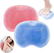 Dusch Fußmassagegerät Scrubber Silikon Massagepad Saugnäpfe Peeling