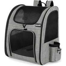 Haustier Rucksack XL atmungsaktiv mit Netzfenster für 6-10 kg