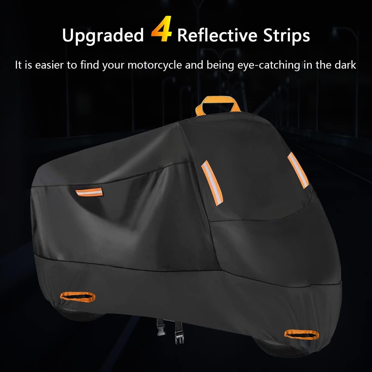 300D Motorrad Abdeckplane Outdoor Oxford Wasserdicht 185x85x100 cm