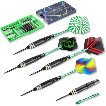 Dartpfeile Set 24g Profi Steeldarts mit Alu