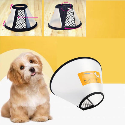 Großer Hund Halsband Anti-Bite Leck Wundkegel