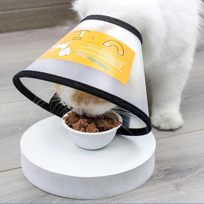 Verstellbares Hundekegel Halsband Anti-Bite Elisabethanischer Kragen