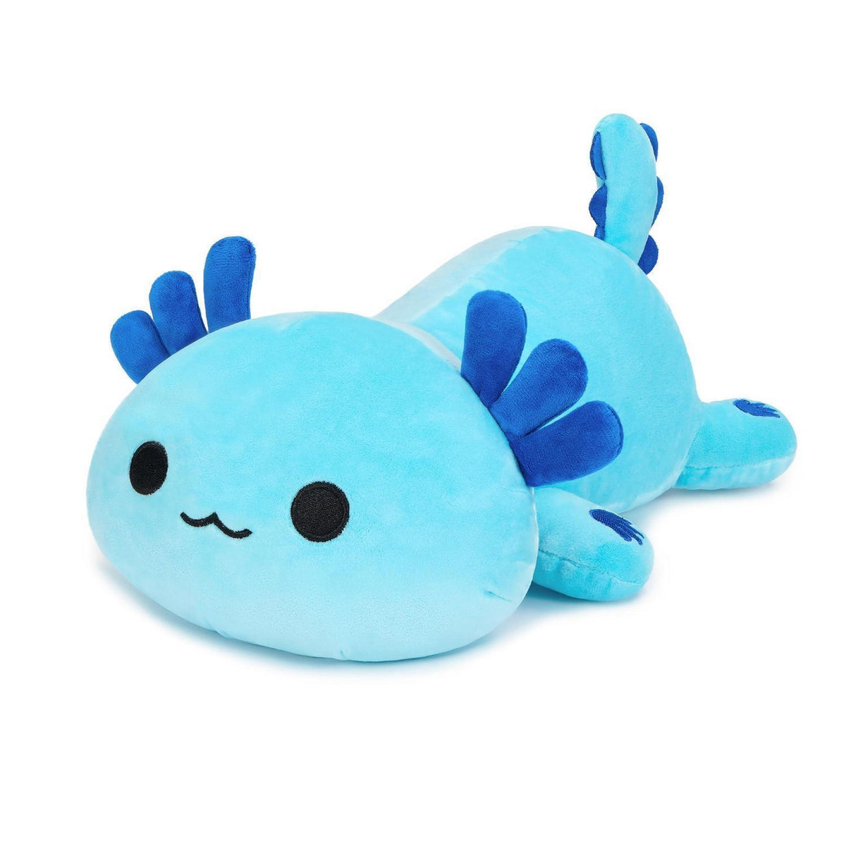 Axolotl Kuscheltier Plüschtier 33cm Blau - Kawaii Stofftier Geschenk