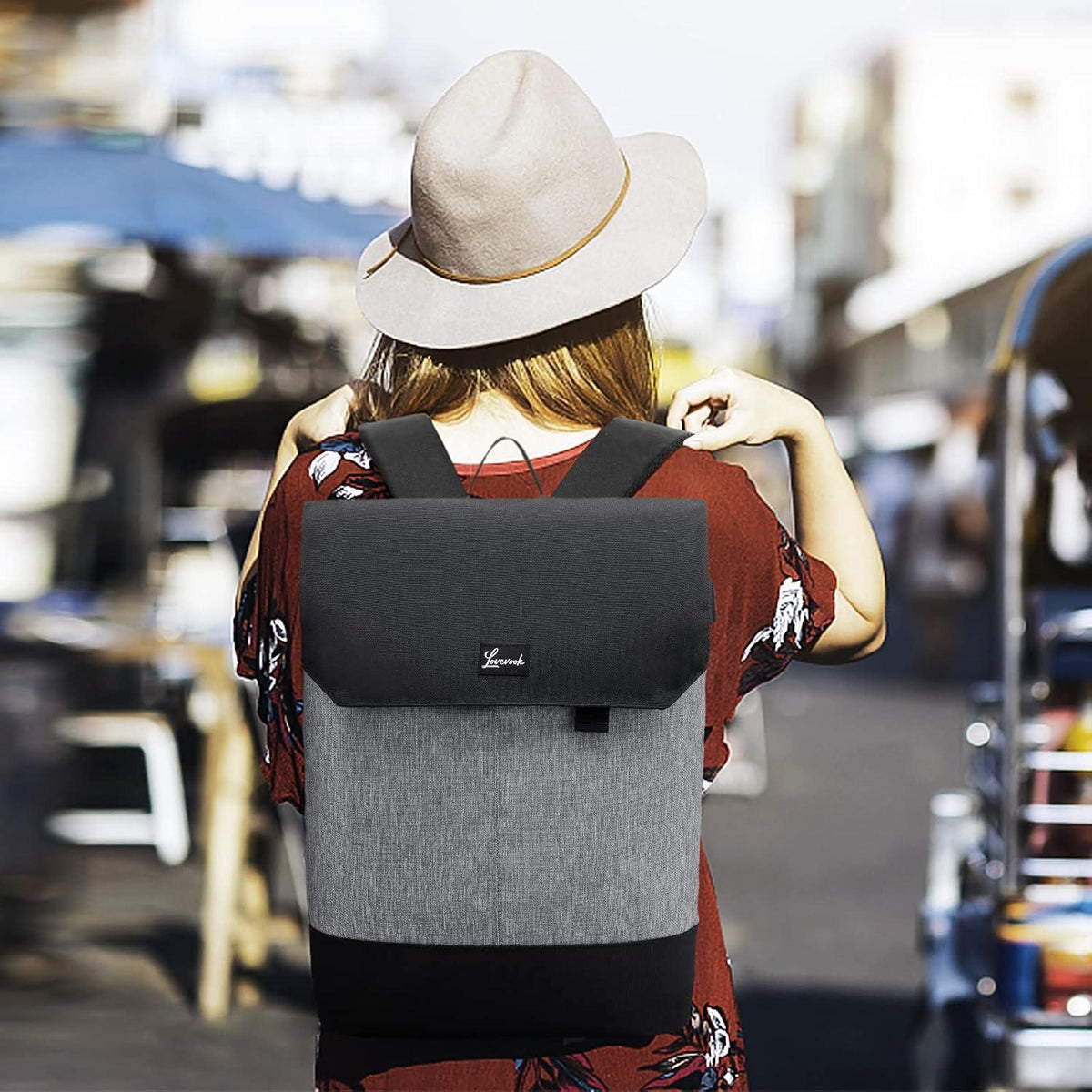 Schulrucksack Mädchen Laptopfach 17 Zoll Diebstahlsicherung