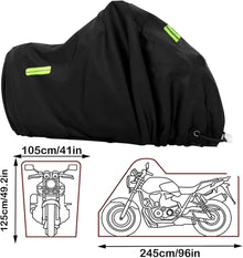 Outdoor Motorradabdeckung XXXL Schwerlast Wasserdicht