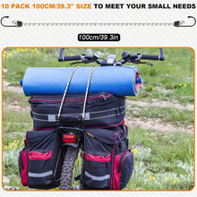 Kiprim 100 cm Hochleistungs-Bungee-Seile, 10er-Packung