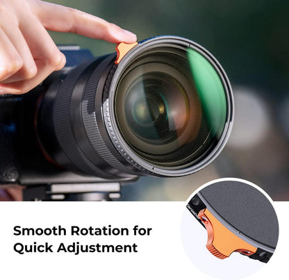 82mm Filter Black-Mist 1/4 ND2-ND400 2in1 multifunktionaler Filter ND Variabler