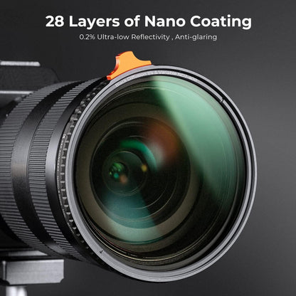 K&F Concept 58mm Black-Mist Filter ND2-ND400 2in1 ND Variabler FilterINET_HANDPICKED