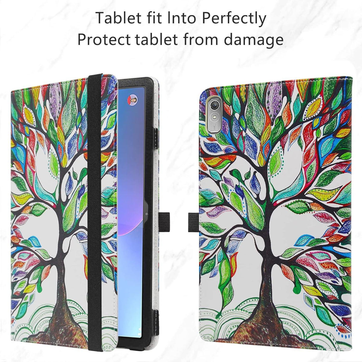 LiuShan Lenovo Tab P11 Pro 2nd Gen 11.2 Zoll Love Tree Hülle