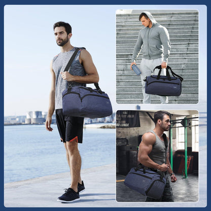 Sporttasche & Reisetasche 35L Damen Herren Schuhfach Nassfach