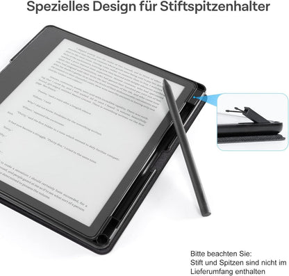 Kindle Scribe Hülle mit Stifthalter 10,2 Zoll Schwarz