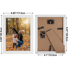 Bilderrahmen Set 15x20 cm Weiß Collage Fotorahmen 7er-Pack