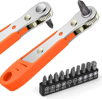 Ratschenschlüssel Magnetisch 110mm 1/4 Zoll Mini-ratschen
