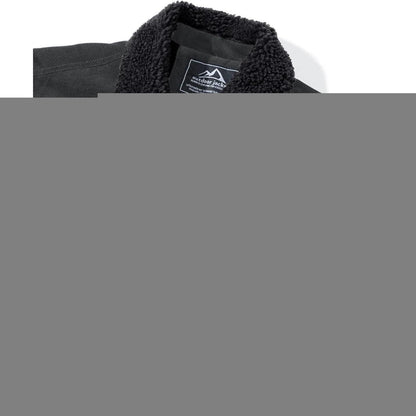 Herren Cordjacke gefüttert mit Teddyfell - Dunkelgrau