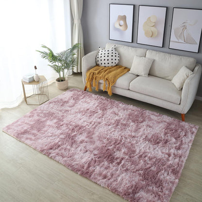 Weicher Hochflor Shaggy Teppich 200x300 cm Rosa Lila