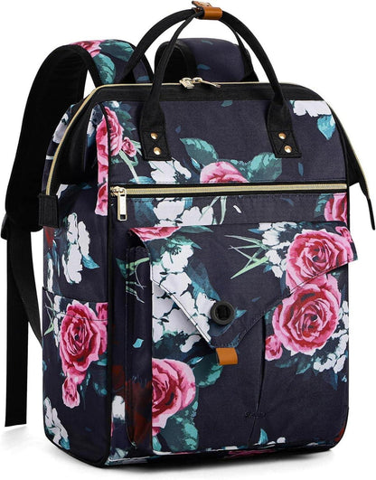 Leichter Lekesky Rucksack 15,6 Zoll mit Diebstahlschutz