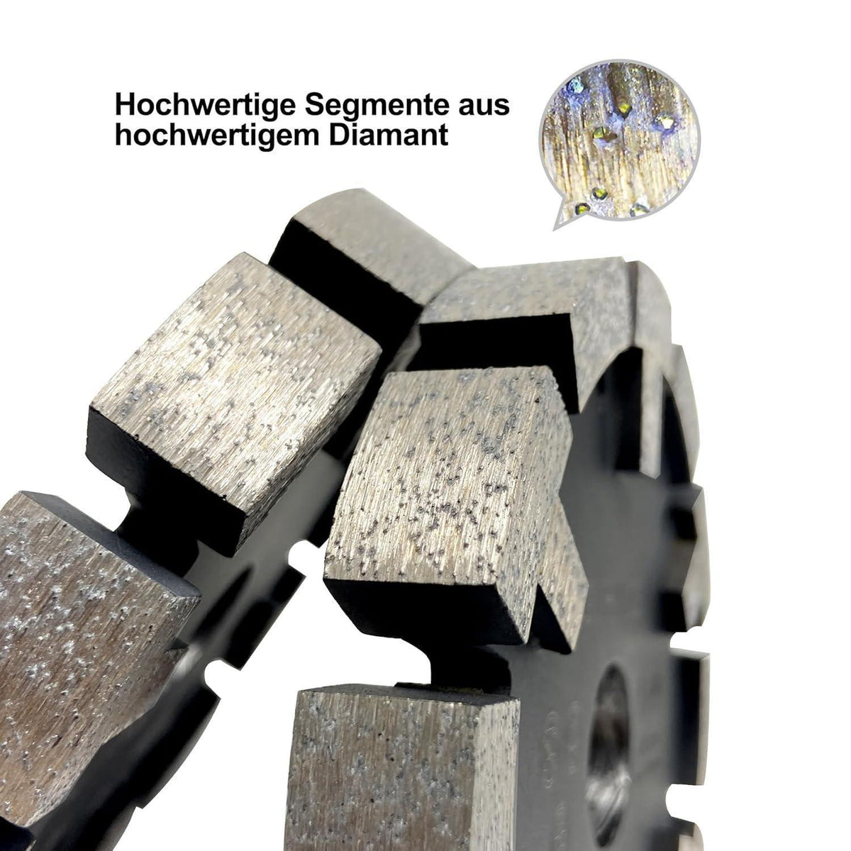 Diamant Frässcheibe 130mm für Fußbodenheizung & Estrich