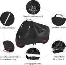 Motorradabdeckung 300D Wasserdicht Oxford 5