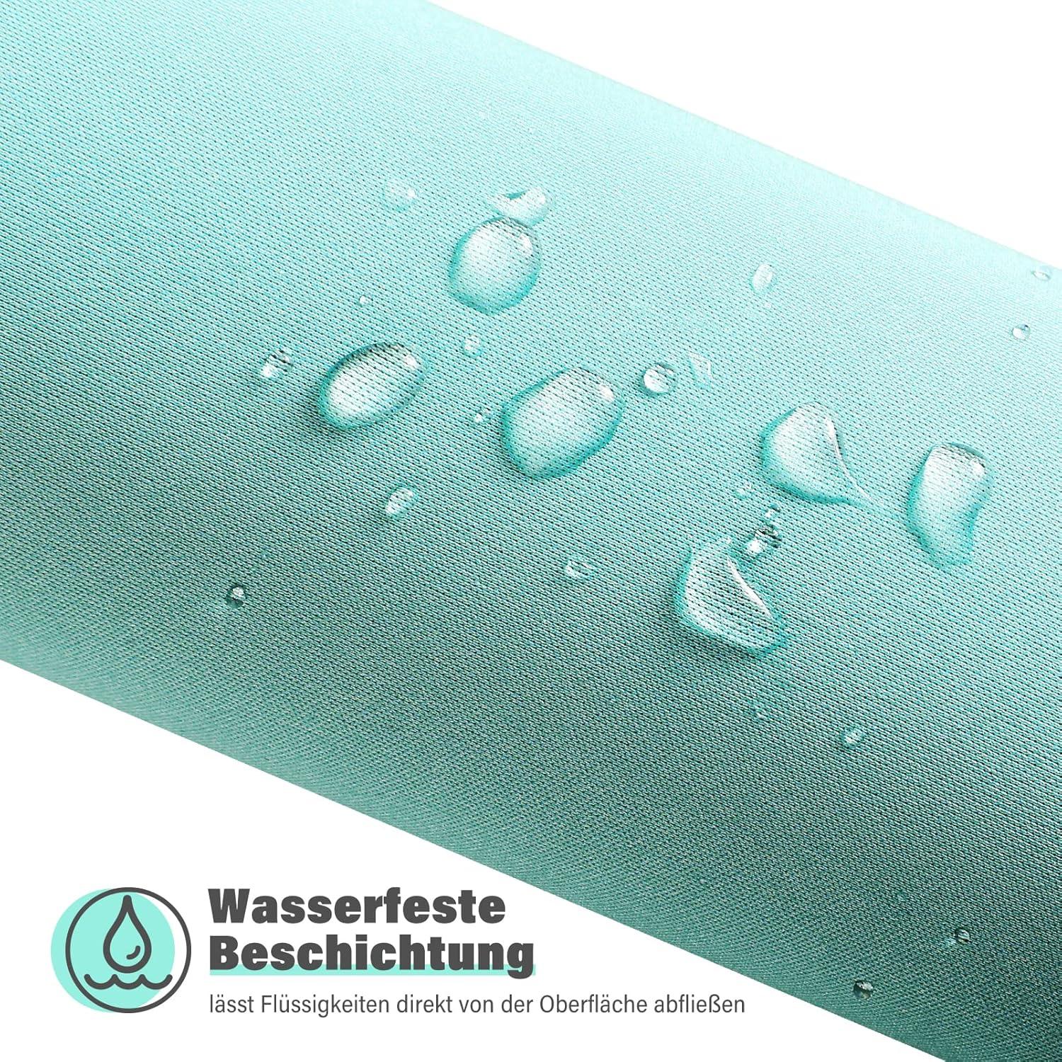 KTRIO Mauspads 275x215mm [30% Größer] Vernähte Kanten Rutschfeste Unterseite Grün 3er-Pack