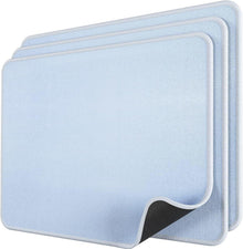 Mauspad Mousepad 275x215mm 3er Pack Wasserdicht Blau