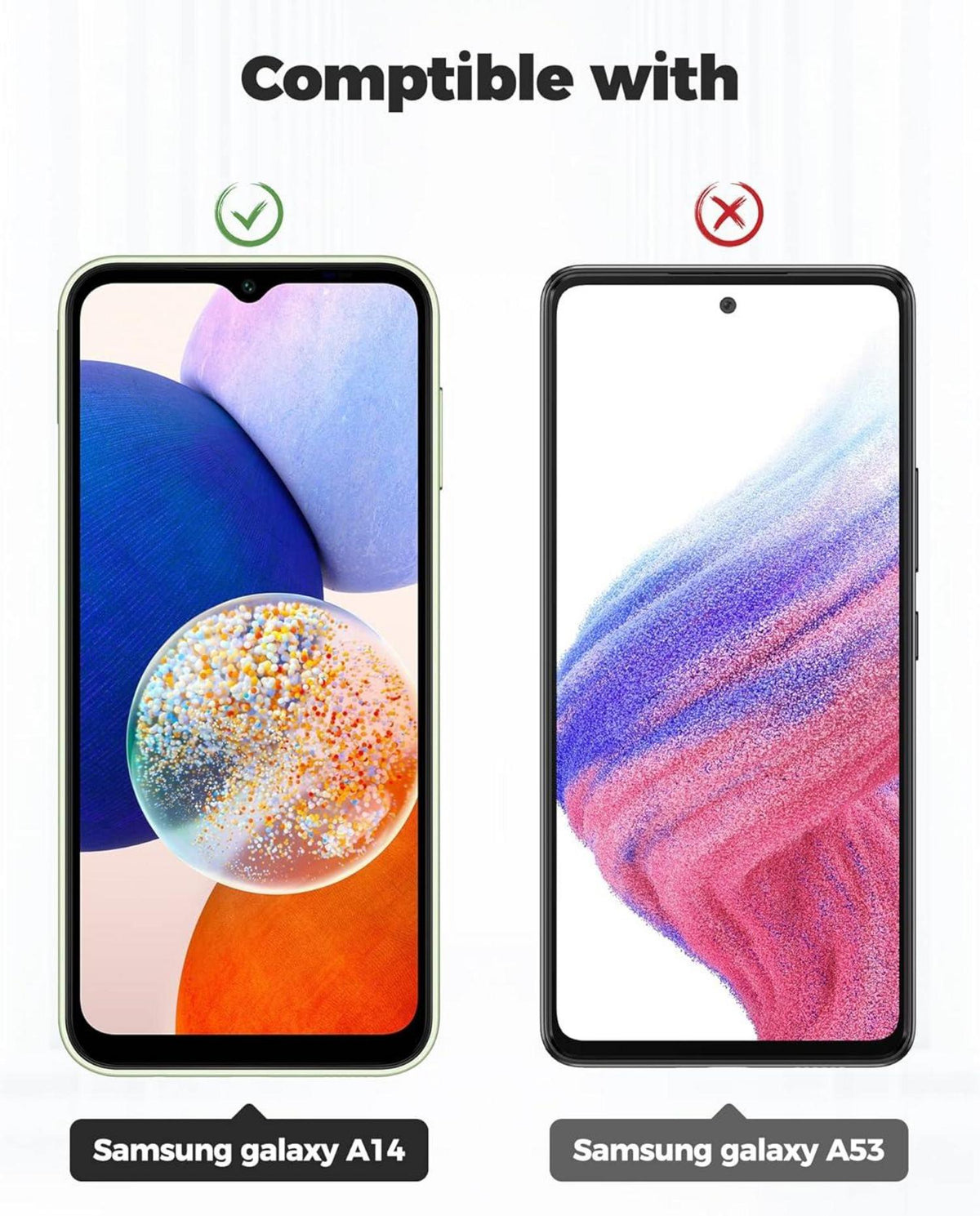 Handykette Handyhülle mit Band für Samsung Galaxy A14
