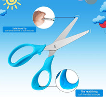 Schere für Linkshänder Kinder 13 cm, Multifunktional 4 Stück