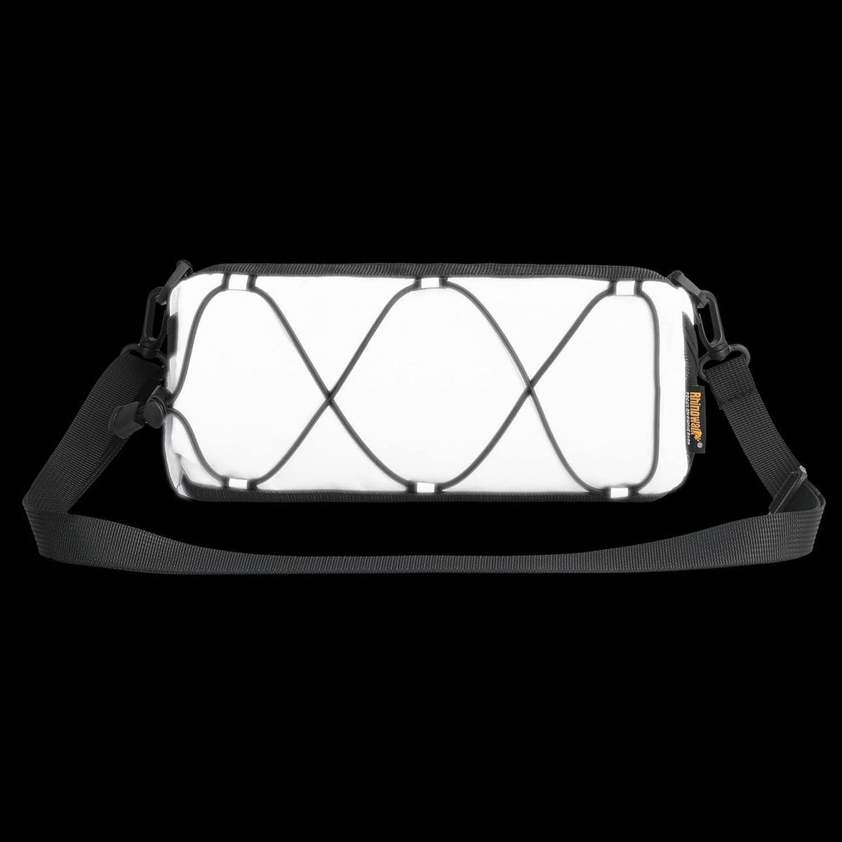 Fahrrad Lenkertasche mit Schultergurt, 2.4L, Reflektierendes Grau