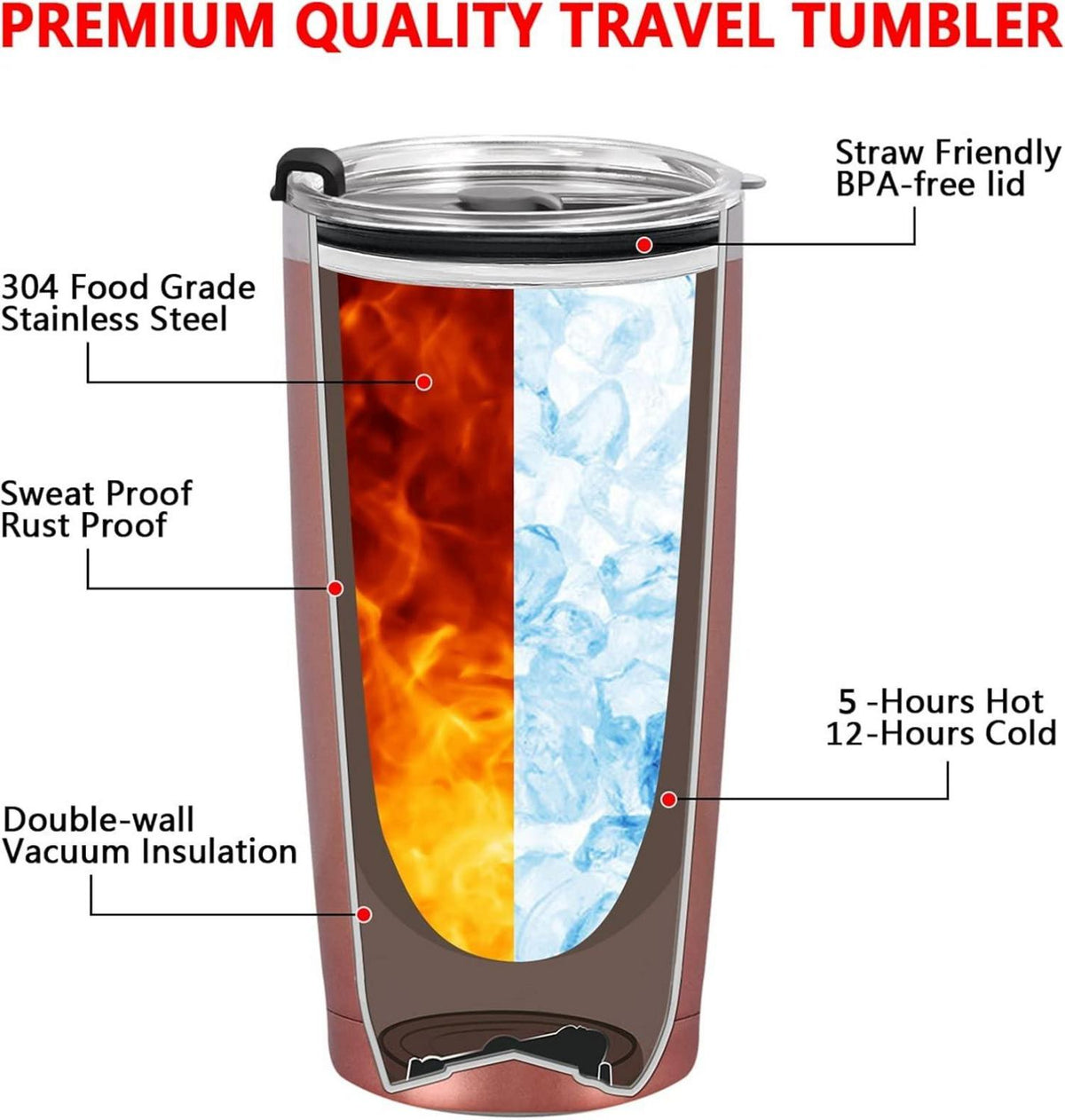 Beste Freundin Tasse Good Friends Are Like Stars 600ml Doppelwandig Camping Becher