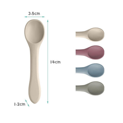 Silikon Babylöffel Set 4er Pack – BPA Frei & Weich