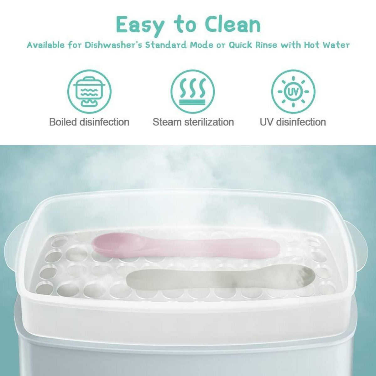 Silikon Babylöffel Set 4er Pack – BPA Frei & Weich