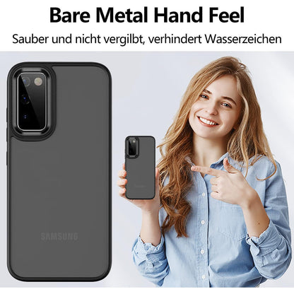 Samsung Galaxy S20 FE Hülle Matt Transluzent Schwarz