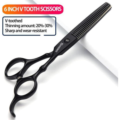 Professionelle Friseurschere 6 Zoll - 4er Set Edelstahl