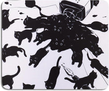 Mauspad Klein Design Katze Motiv Office Mousepad 24 x 20 cm