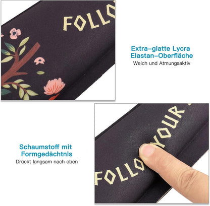 Ergonomisches Mauspad mit Gelkissen Tastatur Handauflage Mousepad Set