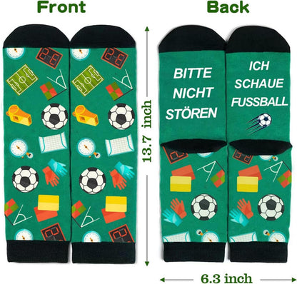 Lustige Fußball Socken Herren Geschenk Geburtstag Mann