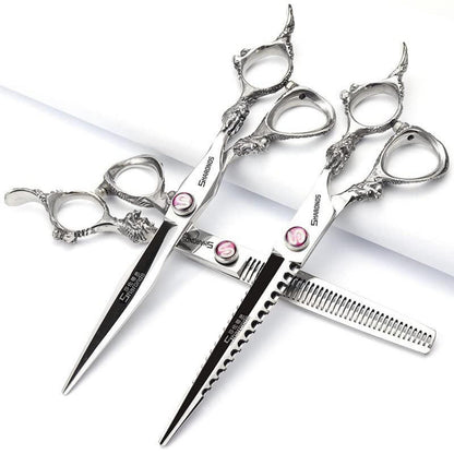 Professionelle Friseurschere 7 Zoll (3er Set) – Haarschneider
