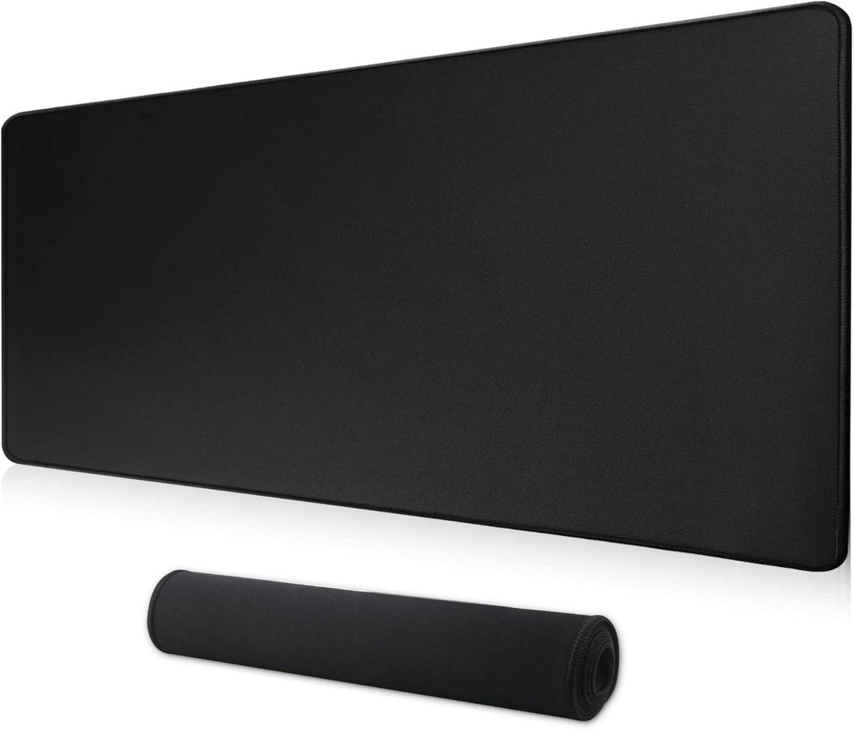 Gaming Mauspad XXL wasserdicht 80x40 schwarz ultra glatte Oberfläche