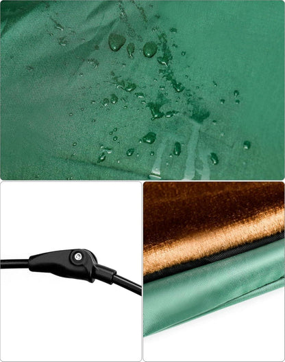 QWORK Outdoor Hundezelt Katzenzelt 80x77x62cm Wasserdicht & Bequem