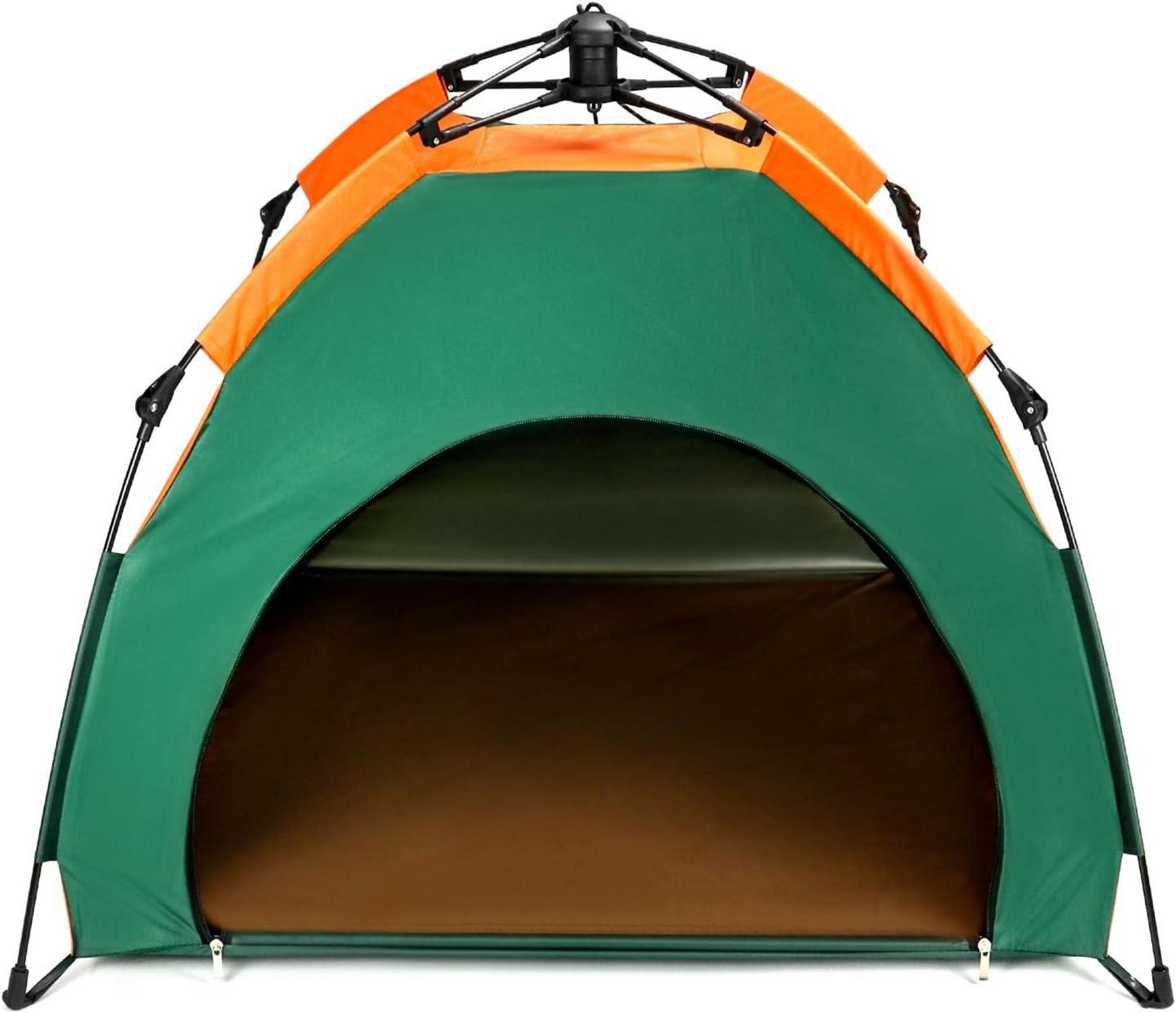 QWORK Outdoor Hundezelt Katzenzelt 80x77x62cm Wasserdicht & Bequem