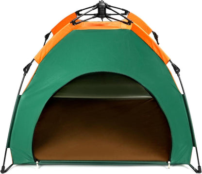 QWORK Outdoor Hundezelt Katzenzelt 80x77x62cm Wasserdicht & Bequem