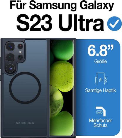 Samsung Galaxy S23 Ultra Hülle TORRAS Guardian-Mag - Matt