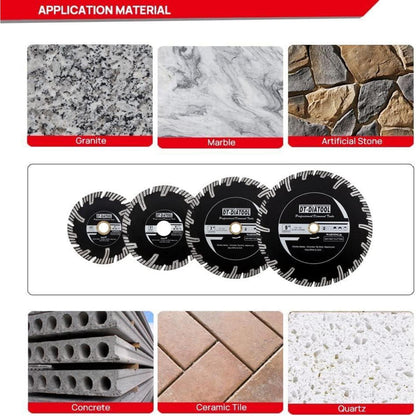 Diamant-Trennscheibe 180mm Turbo für Granit & Beton