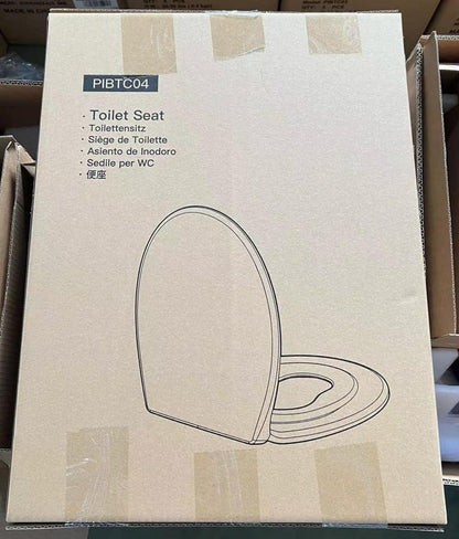 Toilettendeckel mit Absenkautomatik für Kinder, magnetisch, antibakteriell, O-Form, Quick-Release, belastbar bis 200 kg