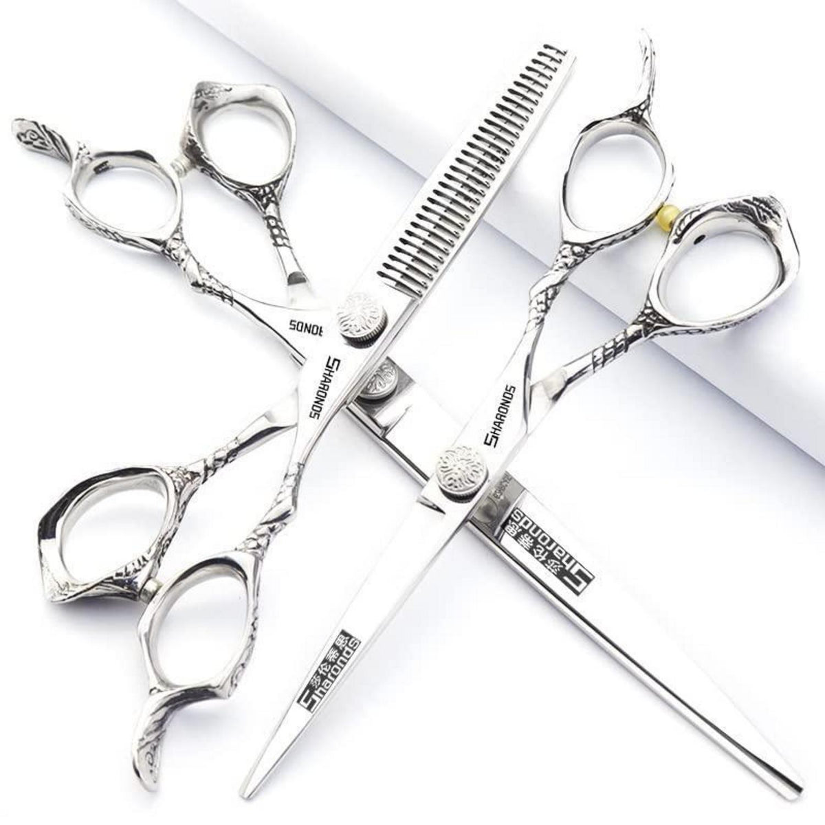 Professionelle Friseurschere 5.5/6/7/8 Zoll – 3-teiliges Set